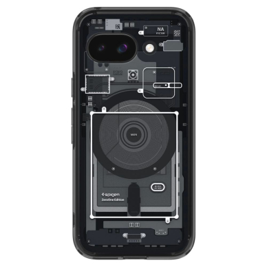 Spigen Ultra Hybrid Mag MagSafe dėklas Google Pixel 9A Zero One - juodas 1