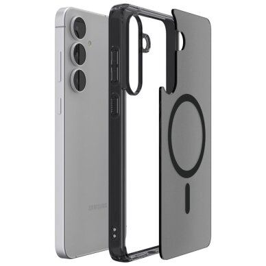 Samsung Galaxy S25 FE dėklas Spigen Ultra Hybrid Mag, MagSafe – juodas 5