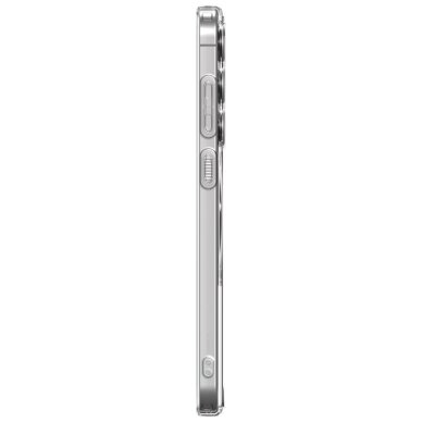 Samsung Galaxy S25 FE dėklas Spigen Ultra Hybrid Mag su MagSafe – skaidrus ir baltas 3