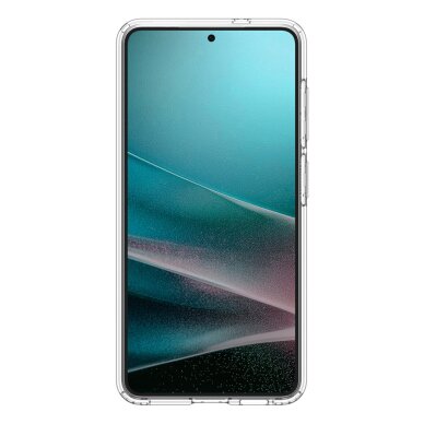 Samsung Galaxy S26 Spigen Ultra Hybrid Mag MagSafe dėklas – skaidrus ir baltas 3