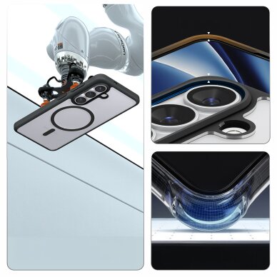 Samsung Galaxy S26 Spigen Ultra Hybrid Mag MagSafe dėklas – juodas skaidrus 18 Samsung Galaxy S26 Spigen Ultra Hybrid Mag MagSafe dėklas – juodas skaidrus 18