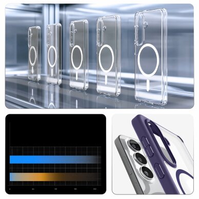 Samsung Galaxy S26+ Spigen Ultra Hybrid Mag MagSafe dėklas – tamsiai mėlynas skaidrus 15 Samsung Galaxy S26+ Spigen Ultra Hybrid Mag MagSafe dėklas – tamsiai mėlynas skaidrus 15