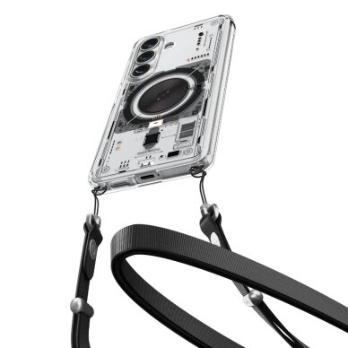 Samsung Galaxy S26 Neo One Spigen Ultra Hybrid Mag MagSafe dėklas – skaidrus 14