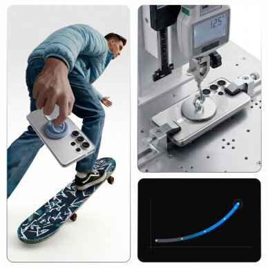 Samsung Galaxy S26 Ultra Spigen Ultra Hybrid Mag MagSafe dėklas – skaidrus ir baltas 19 Samsung Galaxy S26 Ultra Spigen Ultra Hybrid Mag MagSafe dėklas – skaidrus ir baltas 19