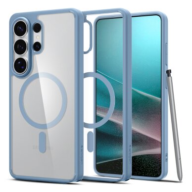 Samsung Galaxy S26 Ultra Spigen Ultra Hybrid Mag MagSafe dėklas – skaidrus mėlynas 1