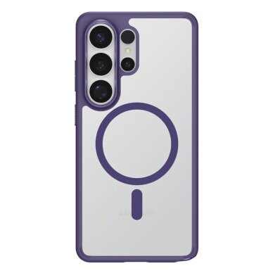 Samsung Galaxy S26 Ultra Spigen Ultra Hybrid Mag MagSafe dėklas – skaidrus tamsiai mėlynas 2