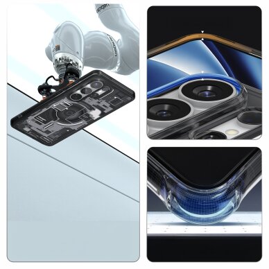 Samsung Galaxy S26 Ultra Zero One Spigen Ultra Hybrid Mag MagSafe dėklas – skaidrus juodas 18 Samsung Galaxy S26 Ultra Zero One Spigen Ultra Hybrid Mag MagSafe dėklas – skaidrus juodas 18