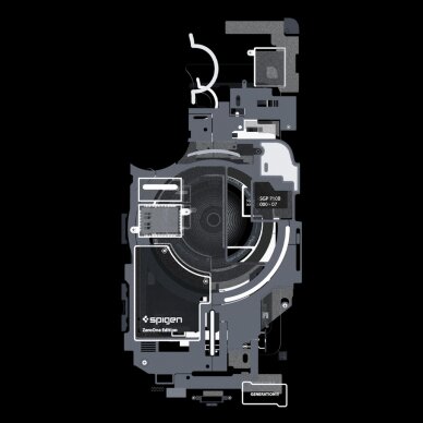 Samsung Galaxy S26+ Zero One Spigen Ultra Hybrid Mag MagSafe dėklas – juodas skaidrus 12 Samsung Galaxy S26+ Zero One Spigen Ultra Hybrid Mag MagSafe dėklas – juodas skaidrus 12