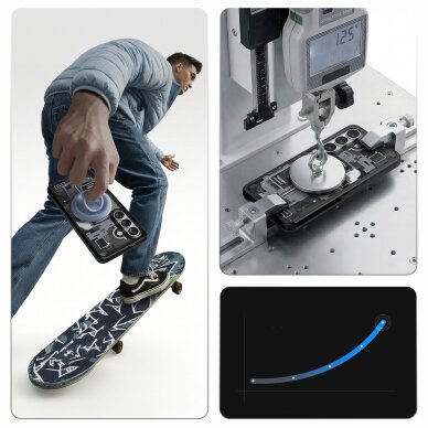 Samsung Galaxy S26+ Zero One Spigen Ultra Hybrid Mag MagSafe dėklas – juodas skaidrus 17 Samsung Galaxy S26+ Zero One Spigen Ultra Hybrid Mag MagSafe dėklas – juodas skaidrus 17