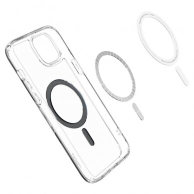 Apsauginis dėklas Spigen ULTRA HYBRID MAG MAGSAFE IPHONE 15 CARBON FIBER 5