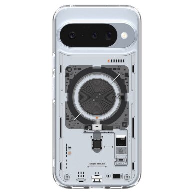 Google Pixel 10 / 10 Pro Neo One dėklas Spigen Ultra Hybrid, MagSafe – skaidrus 2
