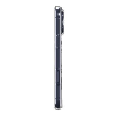iPhone 17 Pro Spigen Ultra Hybrid MagSafe dėklas – skaidrus tamsiai mėlynas 3 iPhone 17 Pro Spigen Ultra Hybrid MagSafe dėklas – skaidrus tamsiai mėlynas 3