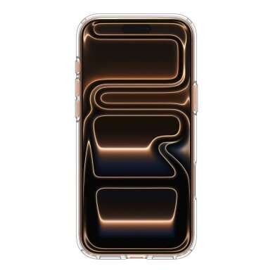 iPhone 17 Pro Spigen Ultra Hybrid MagSafe dėklas – skaidrus oranžinis 2 iPhone 17 Pro Spigen Ultra Hybrid MagSafe dėklas – skaidrus oranžinis 2