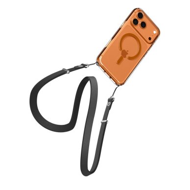 iPhone 17 Pro Max Spigen Ultra Hybrid MagSafe dėklas – skaidrus oranžinis 7