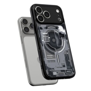 iPhone 17 Pro Max dėklas Spigen Ultra Hybrid su MagSafe Neo One – juodas 4 iPhone 17 Pro Max dėklas Spigen Ultra Hybrid su MagSafe Neo One – juodas 4