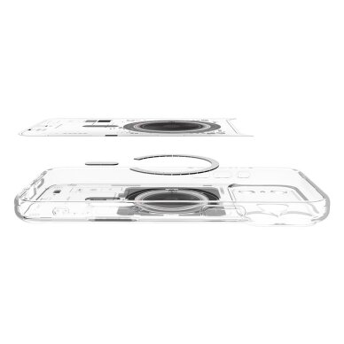 iPhone 17 Pro Neo One dėklas Spigen Ultra Hybrid su MagSafe – skaidrus 6