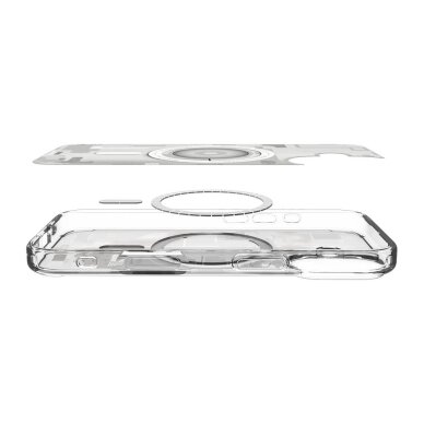 iPhone 17 Zero One dėklas Spigen Ultra Hybrid su MagSafe – baltas 6