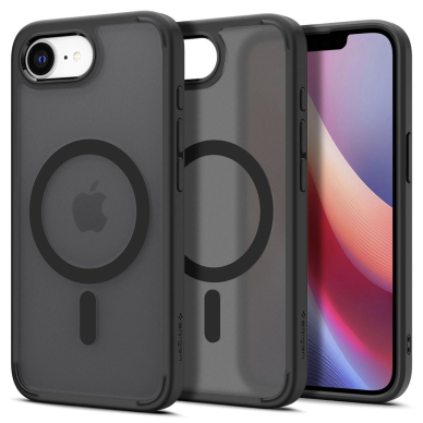 Spigen Ultra Hybrid MagSafe Dėklas skirtas iPhone SE 4 (2025) - Juodas, Translucent 2