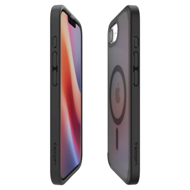 Spigen Ultra Hybrid MagSafe Dėklas skirtas iPhone SE 4 (2025) - Juodas, Translucent 6