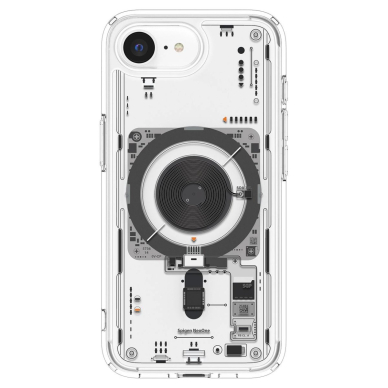 Spigen Ultra Hybrid MagSafe Dėklas skirtas iPhone SE 4 (2025) Neo One - Permatomas 1