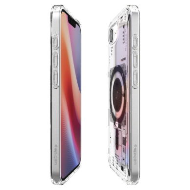 Spigen Ultra Hybrid MagSafe Dėklas skirtas iPhone SE 4 (2025) Neo One - Permatomas 7