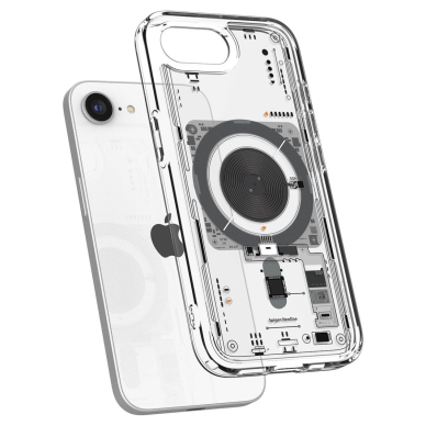 Spigen Ultra Hybrid MagSafe Dėklas skirtas iPhone SE 4 (2025) Neo One - Permatomas