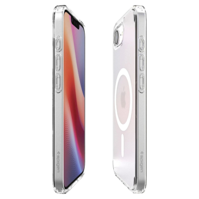 Spigen Ultra Hybrid MagSafe Dėklas skirtas iPhone SE 4 (2025) - Baltas, Translucent 7