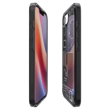 Spigen Ultra Hybrid MagSafe Dėklas skirtas iPhone SE 4 (2025) Zero One - Juodas 3