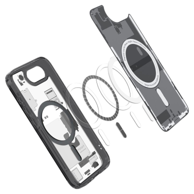 Spigen Ultra Hybrid MagSafe Dėklas skirtas iPhone SE 4 (2025) Zero One - Juodas 7