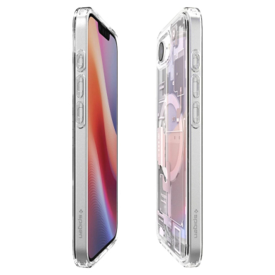 Spigen Ultra Hybrid MagSafe Dėklas skirtas iPhone SE 4 (2025) Zero One - Baltas 5