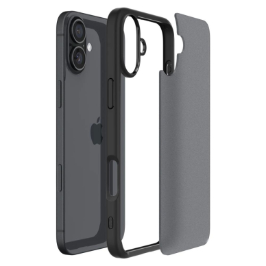 Spigen Ultra Hybrid MagSafe skirtas iPhone 16 - Juodas 4