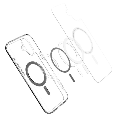 Spigen Ultra Hybrid MagSafe skirtas iPhone 16 - Juodas 4