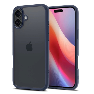 Spigen Ultra Hybrid MagSafe skirtas iPhone 16 - Mėlynas 10