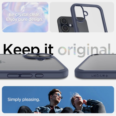 Spigen Ultra Hybrid MagSafe skirtas iPhone 16 - Mėlynas 5