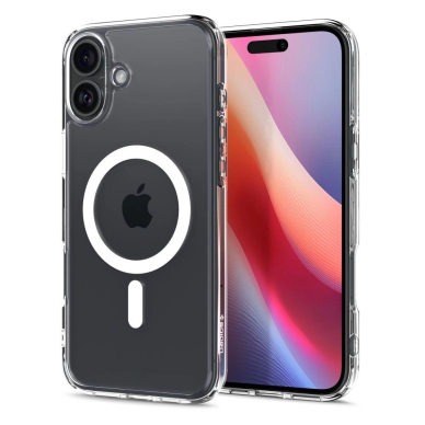 Spigen Ultra Hybrid MagSafe skirtas iPhone 16 - Baltas 1