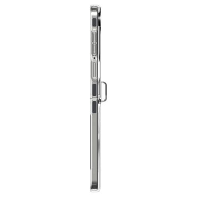 Samsung Galaxy Z Flip 7 dėklas Spigen Ultra Hybrid Pro Mag, MagSafe – skaidrus su baltu 8