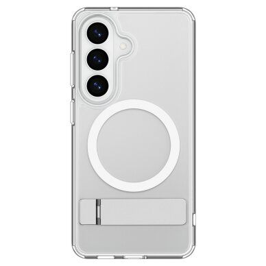 Samsung Galaxy S26 Spigen Ultra Hybrid S Mag MagSafe dėklas – skaidrus ir baltas 4 Samsung Galaxy S26 Spigen Ultra Hybrid S Mag MagSafe dėklas – skaidrus ir baltas 4