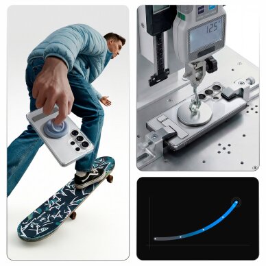 Samsung Galaxy S26 Ultra Spigen Ultra Hybrid S Mag MagSafe dėklas – skaidrus ir baltas 15 Samsung Galaxy S26 Ultra Spigen Ultra Hybrid S Mag MagSafe dėklas – skaidrus ir baltas 15