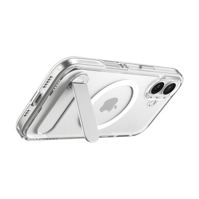 iPhone 17 dėklas Spigen Ultra Hybrid "S", MagSafe – skaidrus/baltas 7 iPhone 17 dėklas Spigen Ultra Hybrid "S", MagSafe – skaidrus/baltas 7