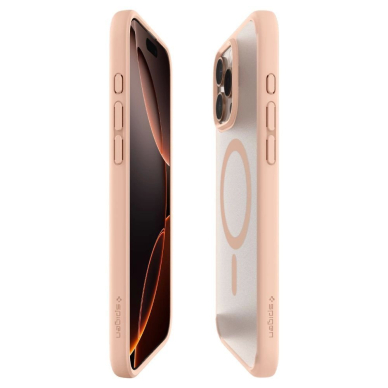 Spigen Ultra Hybrid &quot;T&quot; MagSafe Dėklas skirtas iPhone 16 Pro Max - Rožinis 6