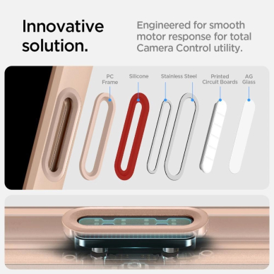 Spigen Ultra Hybrid &quot;T&quot; MagSafe Dėklas skirtas iPhone 16 Pro Max - Rožinis 9