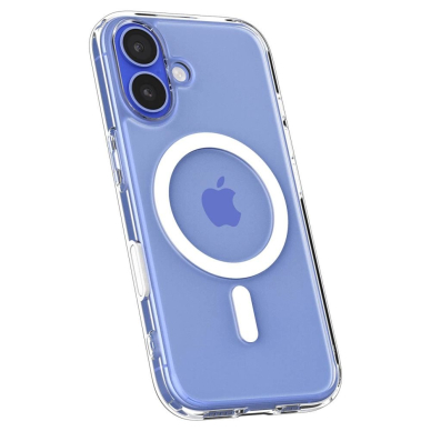 Spigen Ultra Hybrid &quot;T&quot; MagSafe iPhone 16 Dėklas - Baltas 11