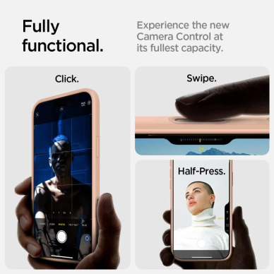 Spigen Ultra Hybrid ”T” Magsafe iPhone 16 Pro Dėklas - Rožinis 11 Spigen Ultra Hybrid ”T” Magsafe iPhone 16 Pro Dėklas - Rožinis 11