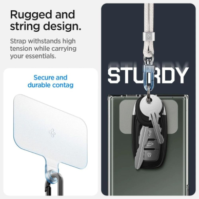 Spigen Universal Set Pakabinamas dirželis – baltas 11