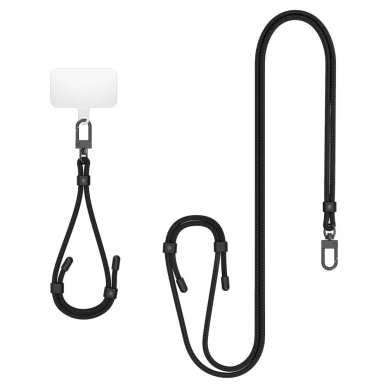 Spigen Universal Strap Set Pakabinamas dirželis – juodas 9