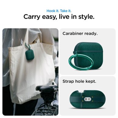 AirPods 3 Spigen Urban Fit dėklas – žalias 12 AirPods 3 Spigen Urban Fit dėklas – žalias 12