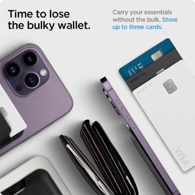 Spigen Valentinus Pro dėklas su MagSafe – juodas 14 Spigen Valentinus Pro dėklas su MagSafe – juodas 14