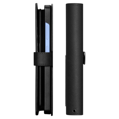 Spigen Piniginės tipo "S" Dėklas skirtas Samsung Galaxy S25+ - Juodas 4 Spigen Piniginės tipo "S" Dėklas skirtas Samsung Galaxy S25+ - Juodas 4