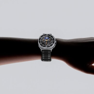 Samsung Galaxy Watch 40/44/46 mm Spigen WBF0 dirželis – juodas 11