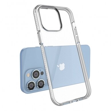 Dėklas Spring Case for iPhone 14 Pro Max juodas 2